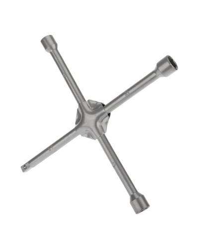 Ключ-крест баллонный 17х19х21 мм, под квадрат 1/2, усиленный, толщина 16 мм REXANT (12-5881) в Новороссийске Монтажные материалы Pintop.ru