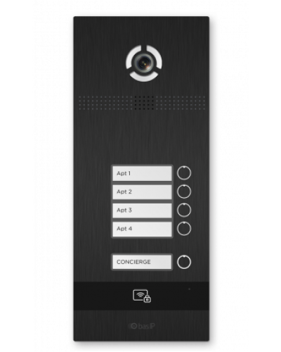 Вызывная панель BAS-IP BI-04FBI BLACK в Новороссийске Вызывные видеопанели малоабонентные Pintop.ru