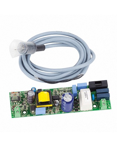 Кабель подключения с платой питания дюралайт для шлагбаумов 615, 617/4 серий Faac 390081 в Новороссийске Запчасти для шлагбаумов и автоматики Pintop.ru