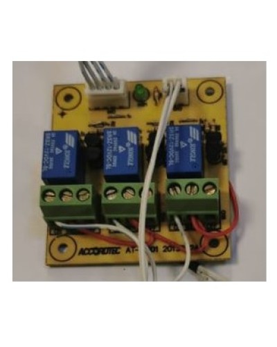 Универсальная релейная плата на 3 выхода AccordTec AT-RM01 в Новороссийске Дополнительное оборудование для СКУД Pintop.ru