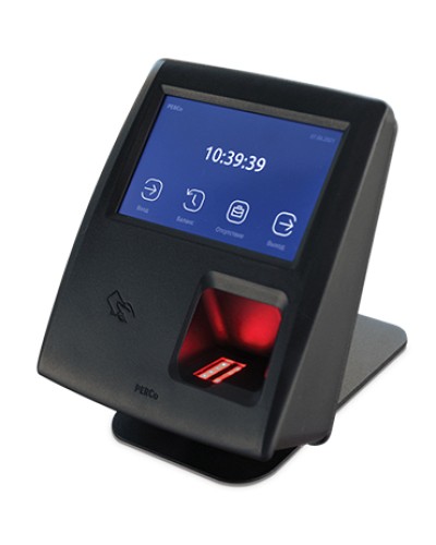 Биометрический терминал учета рабочего времени PERCo- CR11.1K в Новороссийске Контроллеры Pintop.ru