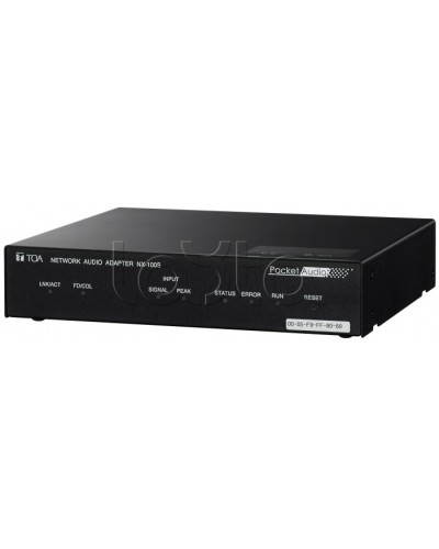 Шлюз передачи аудио, управляющих сигналов через сеть TOA NX-100S W в Новороссийске Системы оповещения и трансляции TOA Pintop.ru