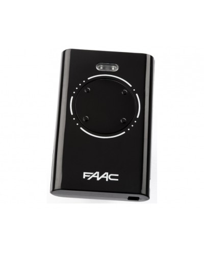 Брелок-передатчик 4-канальный Faac 7870081 (черный) в Новороссийске Устройства радиоуправления для шлагбаумов и автоматики Pintop.ru