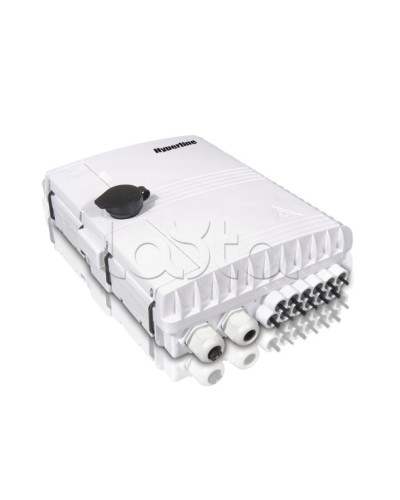 Бокс оптический настенный Hyperline FO-WBI-12A-GY в Новороссийске Кросс оптический Pintop.ru