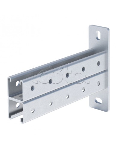 STRUT-консоль двойная 41х41 мм, основание 350 мм EKF (stkd414135) в Новороссийске Аксессуары для лотков Pintop.ru