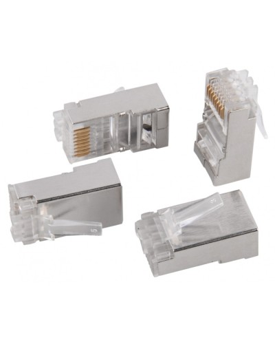 Разъём RJ-45 FTP для кабеля кат.5e IEK ITK CS3-1C5EF в Новороссийске Коннекторы и разъемы Pintop.ru