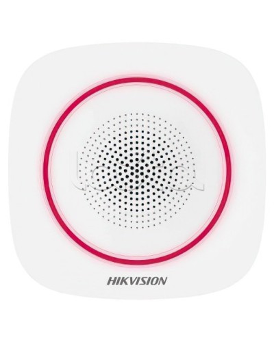 Беспроводной внутренний SIP-оповещатель Hikvision AX PRO DS-PS1-II-WE(RU) (Red Indicator) в Новороссийске Оповещатели Pintop.ru
