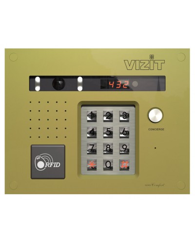 Блок вызова Vizit БВД-432FCBE2 в Новороссийске Многоабонентные устройства Pintop.ru