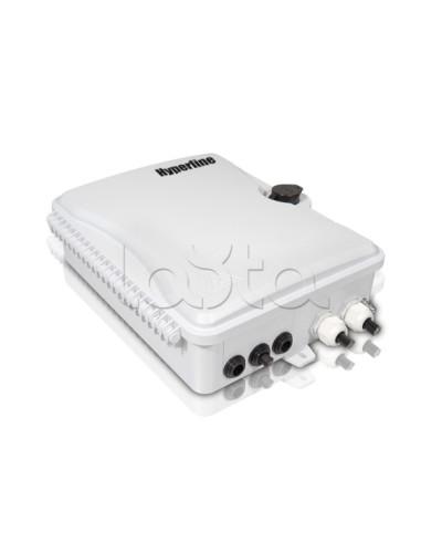 Бокс оптический настенный Hyperline FO-WBI-16A-GY в Новороссийске Кросс оптический Pintop.ru