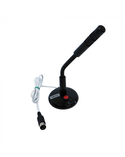 Микрофон диспетчера (разъем 5 вилка) Кристалл СДК-34.5(S/RS) в Новороссийске Дополнительное оборудование для ОПС Pintop.ru