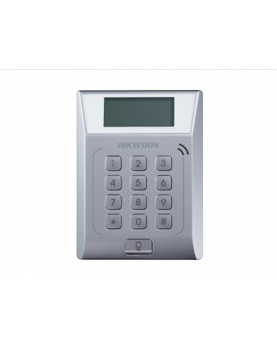Терминал доступа со встроенным считывателем Mifare карт Hikvision DS-K1T802M в Новороссийске Контроллеры Pintop.ru
