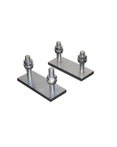 Подставка регулировочная с болтами, комплект для 1 тележки, универсальная для тележек S и M Came PLATE KIT C1 - в Новороссийске Комплектующие для откатных ворот Pintop.ru