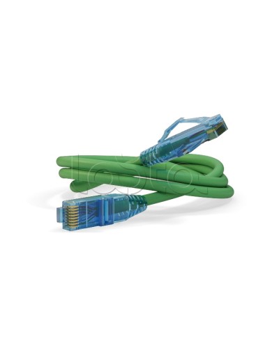 Патч-корд RJ45-RJ45, 4 пары, UTP, кат.6, LSZH (1,5м) Hyperline PC-LPM-UTP-RJ45-RJ45-C6-1.5M-LSZH-GN в Новороссийске Патчкорды (медные) Pintop.ru