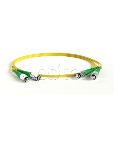 Патч-корд волоконно-оптический Hyperline FC-D2-9-FC/AR-LC/AR-H-1M-LSZH-YL в Новороссийске Патч-корды оптические Pintop.ru
