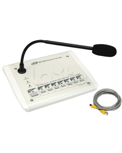 Станция настольная микрофонная JDM RC-610 в Новороссийске Микрофонные консоли и микрофоны Pintop.ru