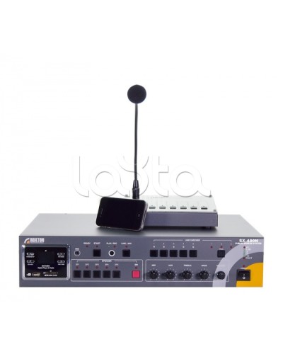 Система оповещения комбинированная 480Вт ROXTON SX-480N в Новороссийске Система оповещения и трансляции Roxton Pintop.ru