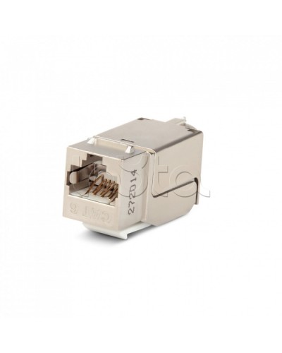 Вставка формата Keystone Jack Hyperline (KJ9-8P8C-C6-90-SH-F) в Новороссийске Кроссы оптические Pintop.ru