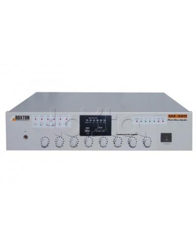 Микшер-усилитель ROXTON MZ-360 в Новороссийске Система оповещения и трансляции Roxton Pintop.ru