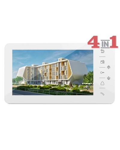 Монитор цветного видеодомофона Tantos Prime HD (White) в Новороссийске Абонентские видеоустройства Pintop.ru