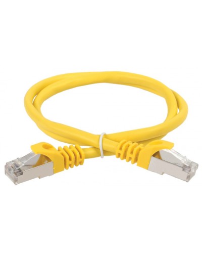 ITK Коммутационный шнур (патч-корд), кат.5Е FTP, 1,5м, желтый (PC05-C5EF-1M5) в Новороссийске Патч-корды и пигтейлы Pintop.ru