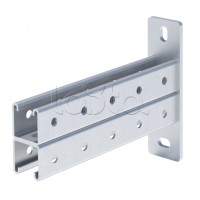 STRUT-консоль двойная 41х41 мм, основание 650 мм HDZ EKF (stkd414165-HDZ)