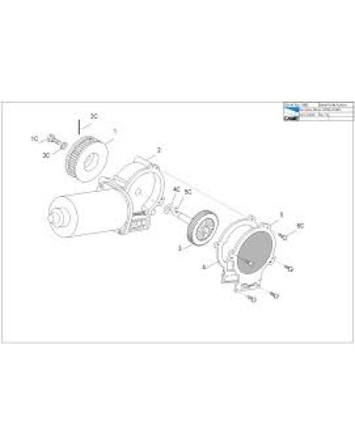 Кнопка программатора Came 119RIP120 в Новороссийске Запчасти для шлагбаумов и автоматики Pintop.ru