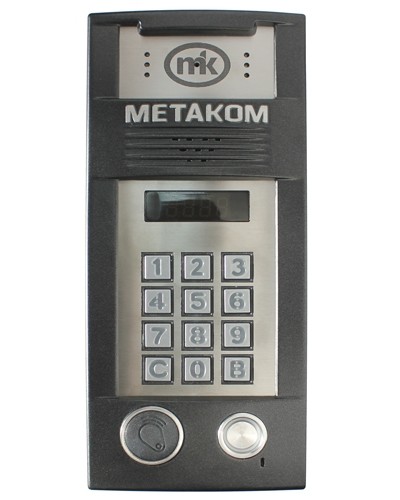 Блок вызова Метаком MК2018-TMRFV в Новороссийске Блоки вызова многоабонентные Pintop.ru