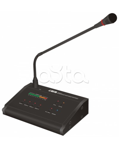 Микрофонная консоль ROXTON IP-A4012 в Новороссийске Система оповещения и трансляции Roxton Pintop.ru