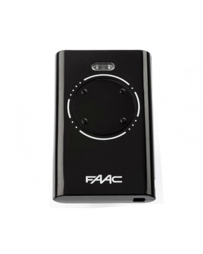 Брелок-передатчик 4-канальный Faac 7870101 (черный) в Новороссийске Устройства радиоуправления для шлагбаумов и автоматики Pintop.ru