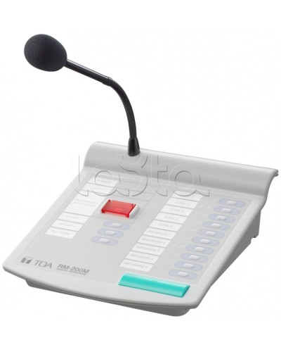 Панель микрофонная TOА RM-200M S в Новороссийске Системы оповещения и трансляции TOA Pintop.ru