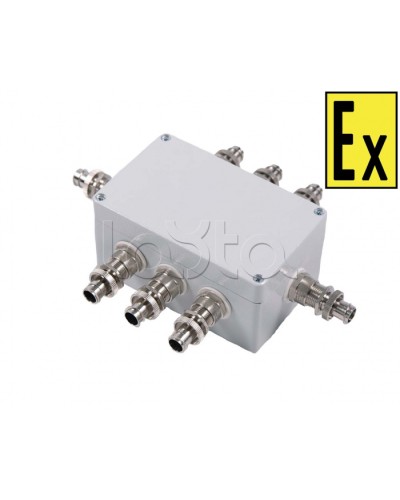 Коробка коммутационная взрывозащищенная Компания СМД КВМК Exe А 101008 в Новороссийске Комутационные взрывозащищенные коробки Pintop.ru