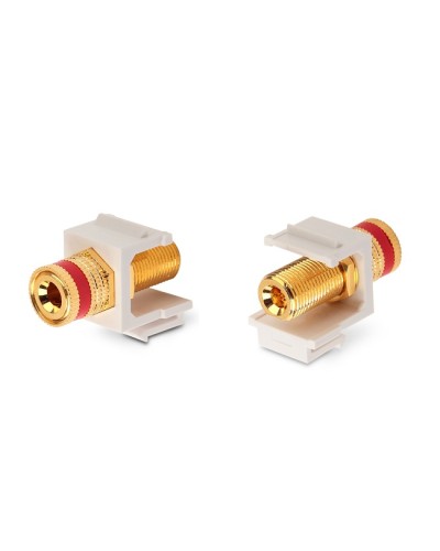 Вставка Hyperline (KJ1-BP/RD-HG-WH) в Новороссийске Коннекторы Pintop.ru