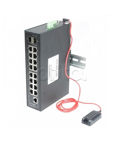 Коммутатор OSNOVO SW-81602/ILS (Port 90W, 600W) в Новороссийске Модули SFP/XFP/GBIC Pintop.ru