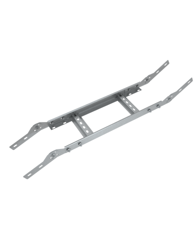 Вертикальный шарнирный угол 80х500х1,2 мм Быстрый монтаж КМ-Профиль (LSHLS80-500-1.2) в Новороссийске Аксессуары для лотков Pintop.ru