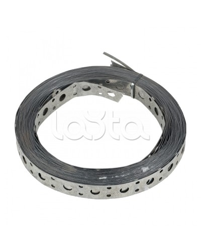 Лента перфорированная монтажная прямая 20х0,55 (25 м) EKF (lpmp20x0.55-25) в Новороссийске Стяжки-хомуты Pintop.ru