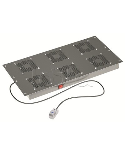 Потолочный вентиляторный модуль, с термостатом 6 вент. для крыши Ш= 600мм DKC R5VSIT6006FT в Новороссийске Вентиляторные модули Pintop.ru