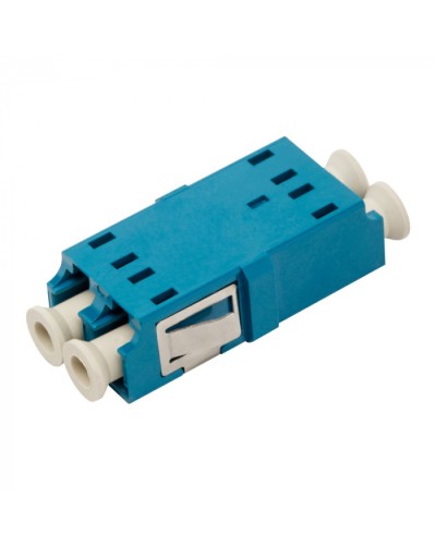 Адаптер оптический LC, SM, корпус SC без фланцев, дуплексный LANMASTER (LAN-2LCS/NF-AM-SM) в Новороссийске Проходные адаптеры и розетки оптические Pintop.ru