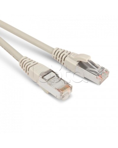 Патч-корд RJ45-RJ45, 4 пары, STP, кат.5е, LSZH (3м) Hyperline PC-LPM-STP-RJ45-RJ45-C5e-3M-LSZH-GY в Новороссийске Патчкорды (медные) Pintop.ru