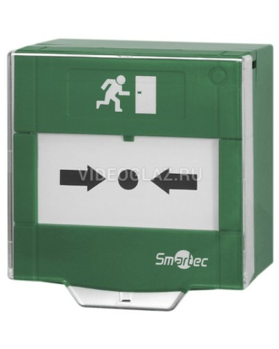 Устройство разблокировки двери с восстанавливаемой вставкой Smartec ST-ER105D-GN в Новороссийске Кнопки выхода Pintop.ru