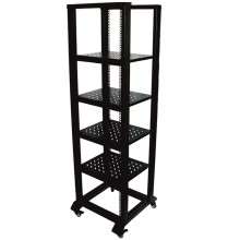 Стойка открытая 19" (комплект на 5 приборов) ТРОМБОН СО-224-5