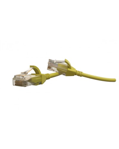 Патч-корд U/UTP Hyperline (PC-LPT-UTP-RJ45-RJ45-C6-3M-LSZH-YL) в Новороссийске Патчкорды (медные) Pintop.ru