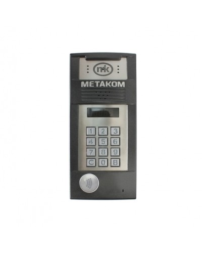 Многоабонентый антивандальный блок вызова со встроенной гибридной видеокамерой Метаком MК2018-RFiVH в Новороссийске Блоки вызова многоабонентные Pintop.ru