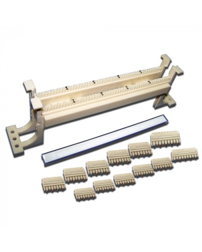 50-парный 110 настенный кросс, блоки и ножки в комплекте LANMASTER (LAN-WS110-50FT) в Новороссийске Кроссы оптические Pintop.ru