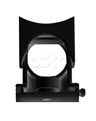 Держатель с крышкой DN10-17мм, полиамид,чёрный DKC (PASW1017N) в Новороссийске Держатели, клипсы, скобы Pintop.ru