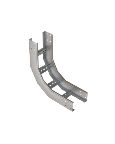 Угол лестничный вертикальный внутренний 90 гр. 100х800х2,0 мм HD85 N КМ-профиль (LNL90-100-800-2.0 HD85 N) в Новороссийске Аксессуары для лотков Pintop.ru