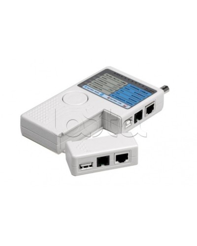 Тестер Кабеля универсальный RJ-45+RJ-11+RJ-12+USB+BNC (HT-2468B) REXANT 12-1003 в Новороссийске Тестеры для систем видеонаблюдения Pintop.ru