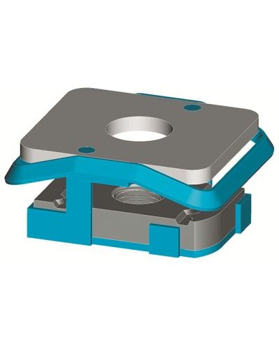 Гайка М8, монтажная, для крепления монтажных аксессуаров, оцинкованная сталь DKC (CM340800) в Новороссийске Аксессуары для лотков Pintop.ru