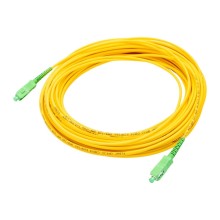 Патч-корд оптический соединительный (SM), 9/125 (OS2), SC/APC-SC/APC, (Simplex), LSZH, 20м REXANT 50-2028