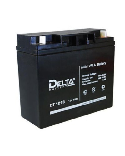 Аккумулятор свинцово-кислотный Delta DT 1218 в Новороссийске Электротехническое оборудование Pintop.ru