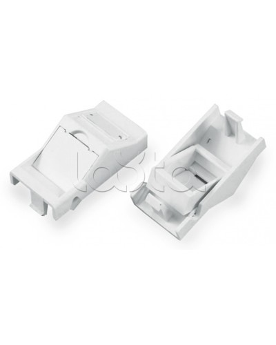 Вставка угловая 45x22.5 для 1 модуля формата Keystone Jack Hyperline SIP2A-1K-M45-22.5 в Новороссийске Модули Keystone Pintop.ru